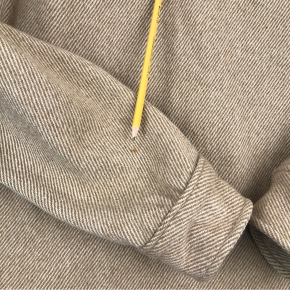 SOLD - Vintage Woolrich Heavy Wool Shirt Made in USA Button Down Sz L - Picture 15 of 16